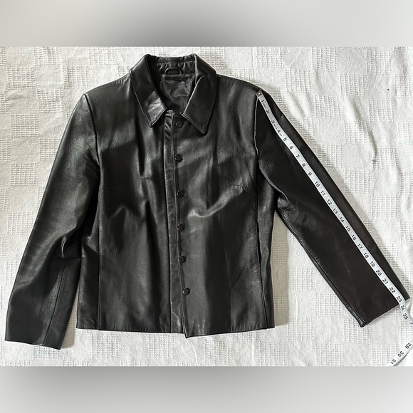 Womens Keanu Faux Leather Jacket - Picture 3 of 4